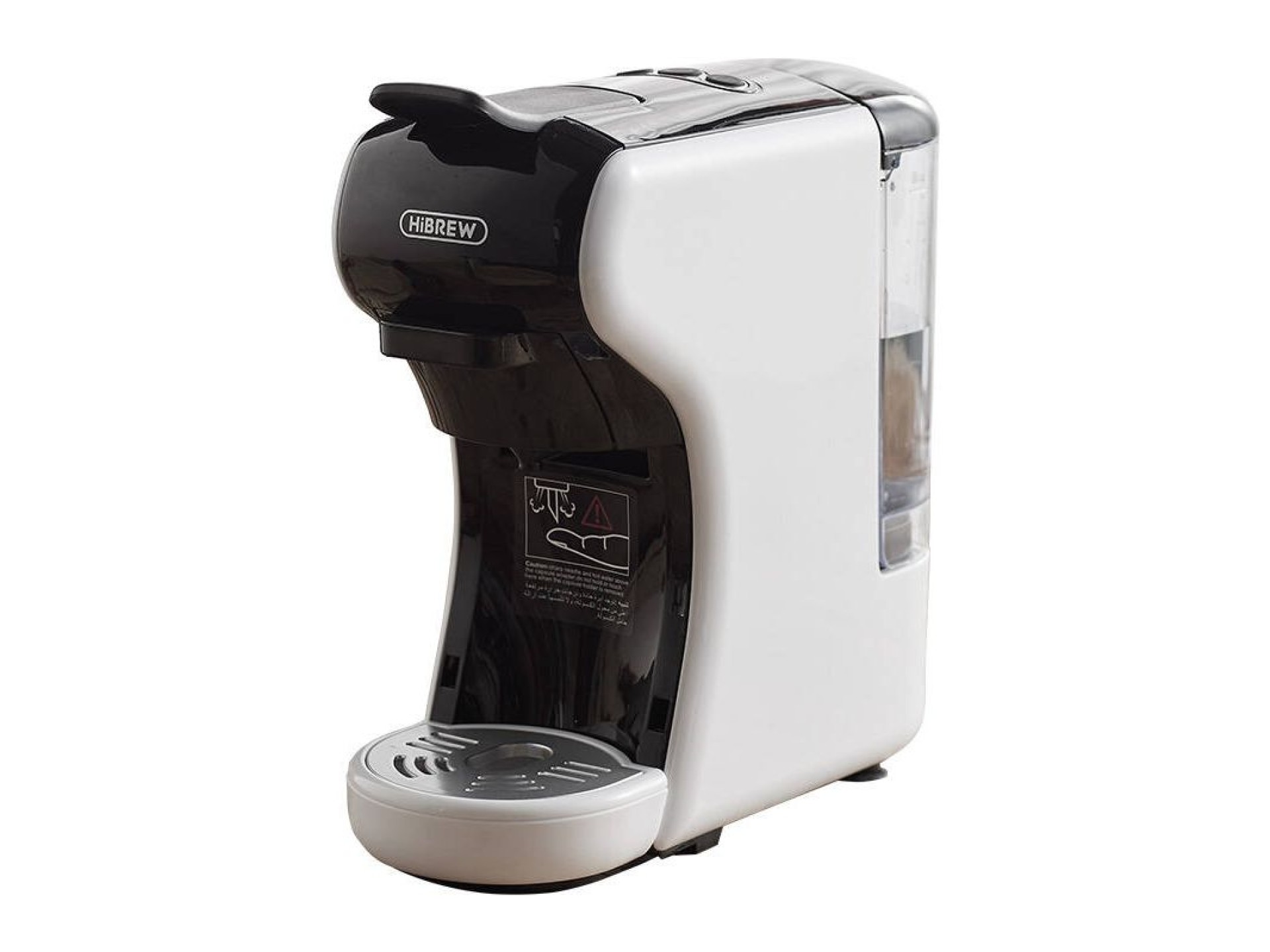 Cafetera de cápsulas 4 en 1 HiBREW H1A-blanca (blanca)