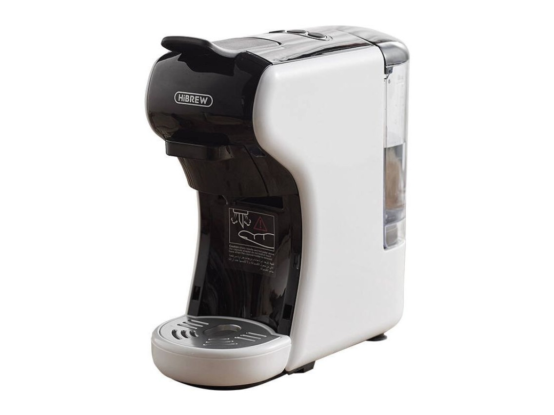 Cafetera de cápsulas 4 en 1 HiBREW H1A-blanca (blanca)