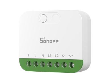 Miniconmutador de dos canales Sonoff MINI-2GS Matter