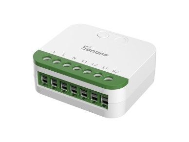 Miniconmutador de dos canales Sonoff MINI-2GS Matter