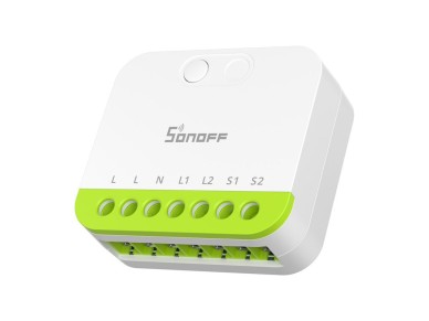 Miniinterruptor ZigBee de dos canales Sonoff MINI-ZB2GS