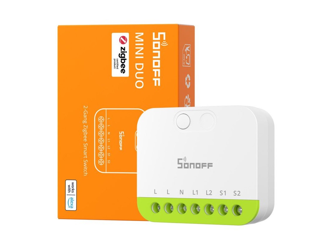 Sonoff MINI-ZB2GS ZigBee two-channel mini switch