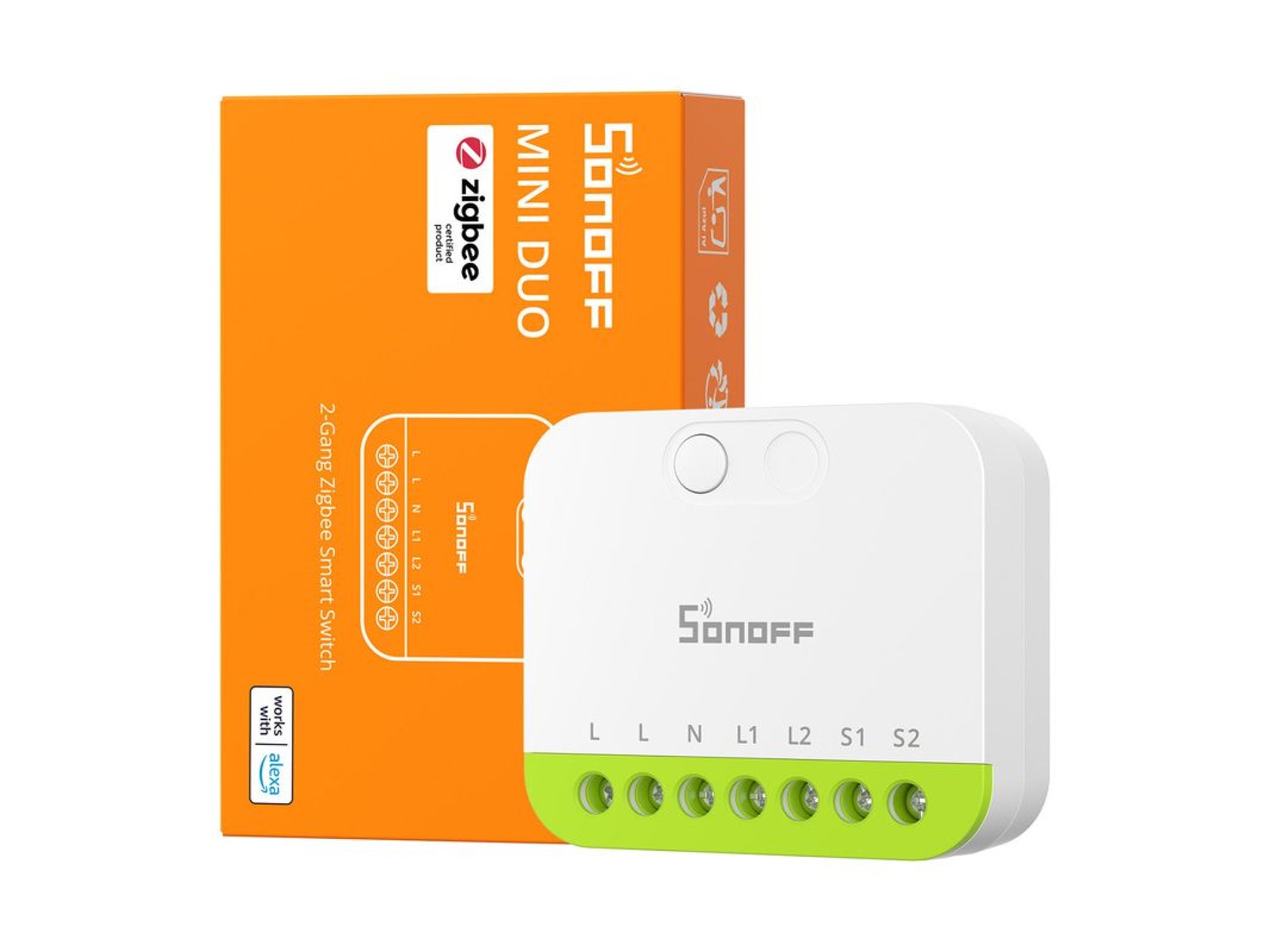 Sonoff MINI-ZB2GS ZigBee two-channel mini switch