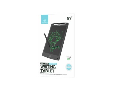 Techancy TY7902 10' Handwriting Drawing Tablet, LCD Drawing, Slim and Portable, One-Touch Erase, Bla