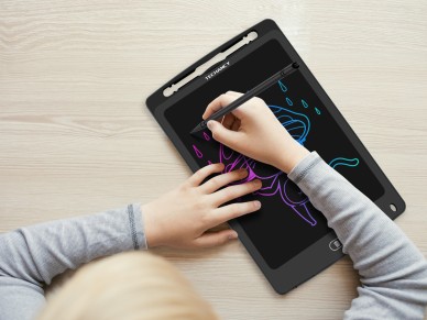 Techancy TY7902 10' Handwriting Drawing Tablet, LCD Color Drawing Tablet, Slim and Portable, One-Tou
