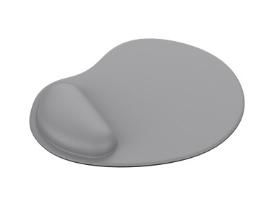 Techancy Mouse Pad with Wrist Support TW2773 Gray, Relief from Fatigue in Office and Gaming, Non-Sli
