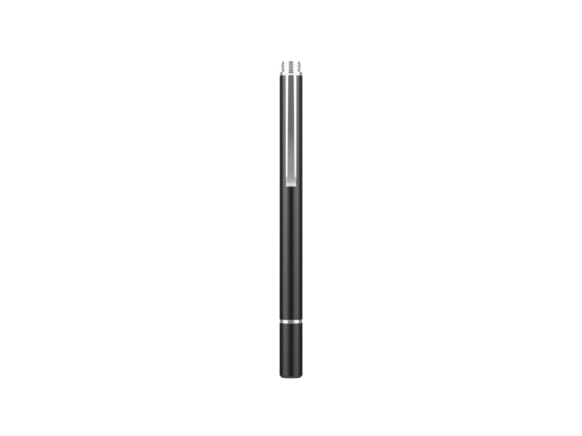 Techancy Black Aluminum Stylus Pen TZ6297, Elegant Look, Precise Sensitivity, for Cell Phones and Ta