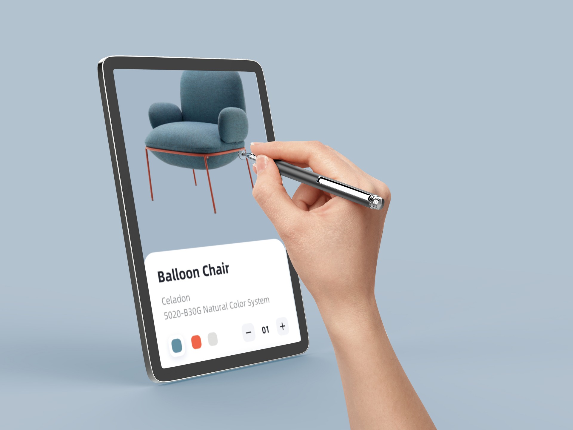 Techancy Caneta Stylus De Alumínio Preta TZ6297, Aspeto Elegante Sensibilidade Precisa Para Telemóve