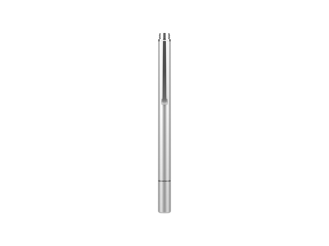 Techancy Caneta Stylus De Alumínio Prateada TZ6297, Aspeto Elegante Sensibilidade Precisa Para Telem