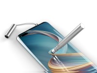 Techancy Mini Stylus Prateado TZ6297, Sensibilidade Precisa Para Telem�veis E Tablets, Com Tomada Pa