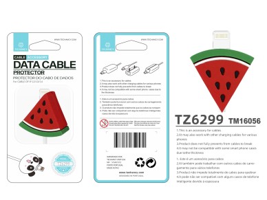 Techancy Data Cable Protector TZ6299, Protect Data Cable Not Easy To Break, Silicone Material, Beaut