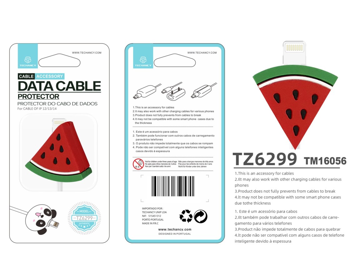 Techancy Data Cable Protector TZ6299, Protect Data Cable Not Easy To Break, Silicone Material, Beaut