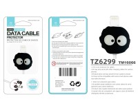 Techancy Data Cable Protector TZ6299, Protect Data Cable Not Easy To Break, Silicone Material, Beaut