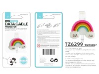 Techancy Data Cable Protector TZ6299, Protect Data Cable Not Easy To Break, Silicone Material, Beaut Techancy Data Cable Protector TZ6299, Protect Data Cable Not Easy To Break, Silicone Material, Beaut