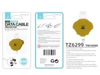 Techancy Data Cable Protector TZ6299, Protect Data Cable Not Easy To Break, Silicone Material, Beaut