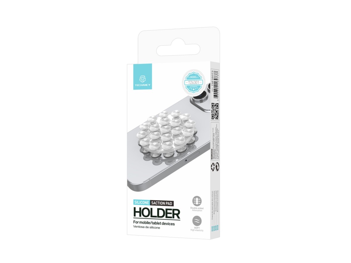 Techancy Suporte de almofada de silicone TZ6301 , material amigo - ambiente, 65�65�7mm,alta elastici
