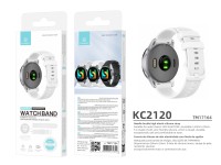 Techancy Pulseira De Relógio Inteligente Branca De 22mm KC2120, Compatível Com Samsung Galaxy Watch/ Techancy Pulseira De Relógio Inteligente Branca De 22mm KC2120, Compatível Com Samsung Galaxy Watch/