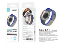 Techancy Black Sports Band KC2121, Compatible with Apple Watch Ultra 42mm/44mm/45mm/49mm, Nylon and Techancy Black Sports Band KC2121, Compatible with Apple Watch Ultra 42mm/44mm/45mm/49mm, Nylon and