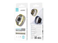 Techancy White Sports Band KC2121, Compatible with Apple Watch Ultra 42mm/44mm/45mm/49mm, Nylon and Techancy White Sports Band KC2121, Compatible with Apple Watch Ultra 42mm/44mm/45mm/49mm, Nylon and