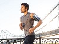 Techancy Bolsa De Bra�o Desportiva TU7448, Compat�vel Com Telem�veis De 7,2', Ecr� T�til Transparent