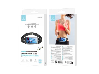Riñonera deportiva Techancy , TU7449, con cintura elástica ajustable. Gran capacidad para 
