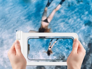 Techancy Bolsa Para Telem�vel � Prova De �gua De 7,0 Polegadas Da TU7451 � Prova De �gua Ipx8, Fotos