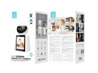 Techancy SH043 Smart Camera with Screen, 1080P, 360 Rotation, Night Vision, Two-Way Voice and Video Techancy SH043 Smart Camera with Screen, 1080P, 360 Rotation, Night Vision, Two-Way Voice and Video