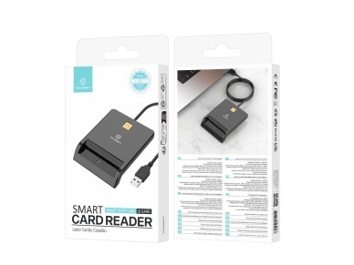 Techancy Leitor De Chips Inteligentes  KJ8811, USB2.0, 480Mbps, Compat�vel Com Uma Vasta Gama De Car