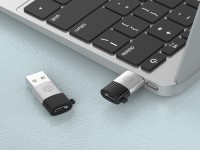 Adaptador OTG Techancy KK2101, USB a tipo C, compatible con carga y transferencia de datos, compacto Adaptador OTG Techancy KK2101, USB a tipo C, compatible con carga y transferencia de datos, compacto