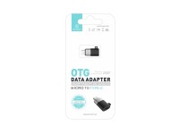 Techancy OTG Adapter KK2103, MICRO to Type-C, Supports Charging and Data Transfer, Compact and Porta