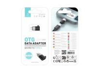 Techancy OTG Adapter KK2103, MICRO to Type-C, Supports Charging and Data Transfer, Compact and Porta