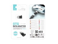 Techancy OTG Adapter KK2105, Lightning to Type-C, Supports Charging and Data Transfer, Compact and P Techancy OTG Adapter KK2105, Lightning to Type-C, Supports Charging and Data Transfer, Compact and P