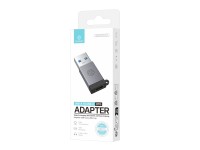 Techancy Adaptador USB-A para USB-C OTG KK2110 , liga de alumínio, suporte transferência de dados, c Techancy Adaptador USB-A para USB-C OTG KK2110 , liga de alumínio, suporte transferência de dados, c