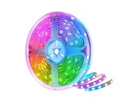 Techancy Fita Led 5m KR1501, Fonte De Alimenta��o 5v/Usb Com Controlo Sem Fios, Efeito Multicolor Rg