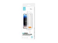 Protector de pantalla de vidrio templado Techancy KS2202, compatible con iPhone 16, incluye caja de Protector de pantalla de vidrio templado Techancy KS2202, compatible con iPhone 16, incluye caja de