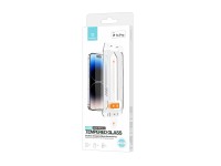 Protector de pantalla de vidrio templado Techancy KS2202, compatible con iPhone 16 Pro, incluye caja Protector de pantalla de vidrio templado Techancy KS2202, compatible con iPhone 16 Pro, incluye caja