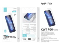 Protector de pantalla de vidrio templado Techancy para iPhone 17 Air KW1700, 0,33 mm, ultrafino, ant Protector de pantalla de vidrio templado Techancy para iPhone 17 Air KW1700, 0,33 mm, ultrafino, ant