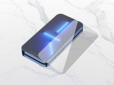Techancy Pelicula de Vidro Temperado para iPhone 17 Pro Max KW1700, 0.33MM Ultra Fino, Anti Impressa Techancy Pelicula de Vidro Temperado para iPhone 17 Pro Max KW1700, 0.33MM Ultra Fino, Anti Impressa