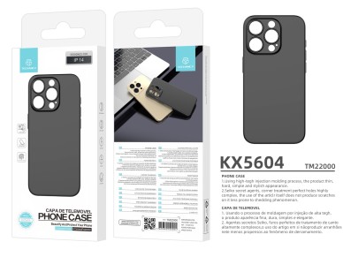 Techancy Capa Para Telemóvel Ultra Fina Preta KX5604, Compatível Com O Telemóvel Iphone 14, Material Techancy Capa Para Telemóvel Ultra Fina Preta KX5604, Compatível Com O Telemóvel Iphone 14, Material