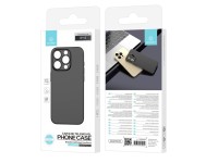 Techancy Ultra Thin Black Cell Phone Case KX5604, Compatible with Iphone 15 Cell Phone, 0.5mm Pp Mat Techancy Ultra Thin Black Cell Phone Case KX5604, Compatible with Iphone 15 Cell Phone, 0.5mm Pp Mat