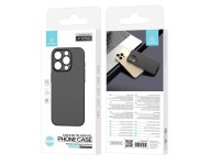 Techancy Capa Para Telemóvel Ultra Fina Preta KX5604, Compatível Com O Telemóvel Iphone 15 Plus, Mat Techancy Capa Para Telemóvel Ultra Fina Preta KX5604, Compatível Com O Telemóvel Iphone 15 Plus, Mat