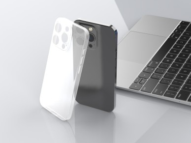 Funda para teléfono celular Techancy Ultrafina Transparente Color KX5605, Compatible con tel Funda para teléfono celular Techancy Ultrafina Transparente Color KX5605, Compatible con tel