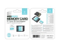 Techancy High Speed Micro SD Memory Card LC1901, 64GB With Adapter, Compatible With Cell Phones, Mp3