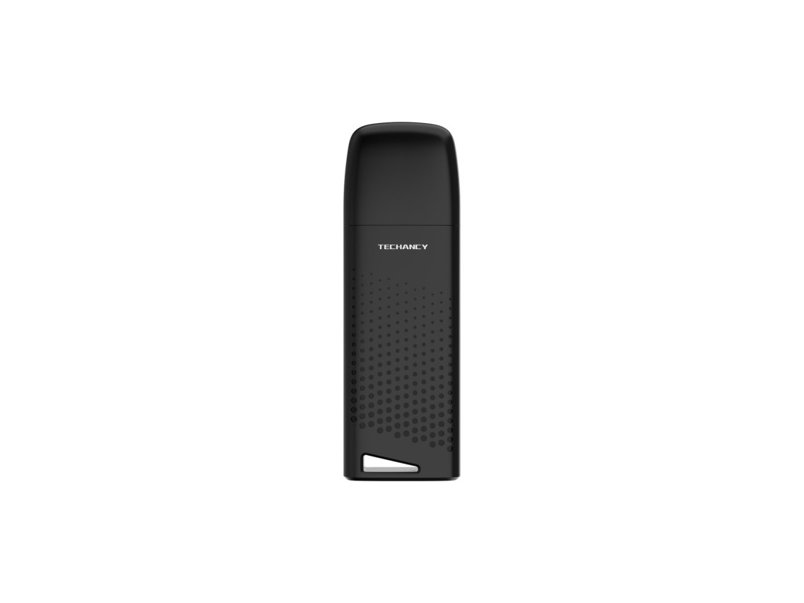 Techancy USB Flash Drive 32GB Black LB2903, USB 2.0, Compatible with PC/Mobile/Mac, Secure File Stor