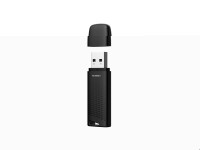Techancy USB Flash Drive 128GB Preto LB2903, Usb 2.0, Compat�vel com PC/Mobile/Mac, Armazenamento se