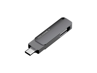 Unidad flash USB 3.2 de alta velocidad Techancy LB2904, 256 GB, conector USB-A tipo CE 2 en 1, compa
