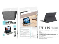 Funda universal Techancy TN1610 para tableta de 9 a 10,1 pulgadas, de cuero, silicona, ajustable, co