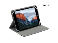 Techancy Tablet Case TN1610 Universal For 10-11 Inches Leather Silicone Adjustable Multi-Angle Elast