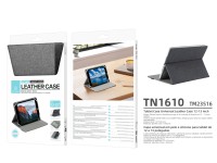 Funda universal Techancy TN1610 para tableta de 12-13 pulgadas, de cuero, silicona, ajustable, con b