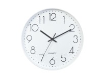 Reloj de pared Techancy ME2622, 30 cm de diámetro, grabado en 3D, reloj silencioso para hogar, 